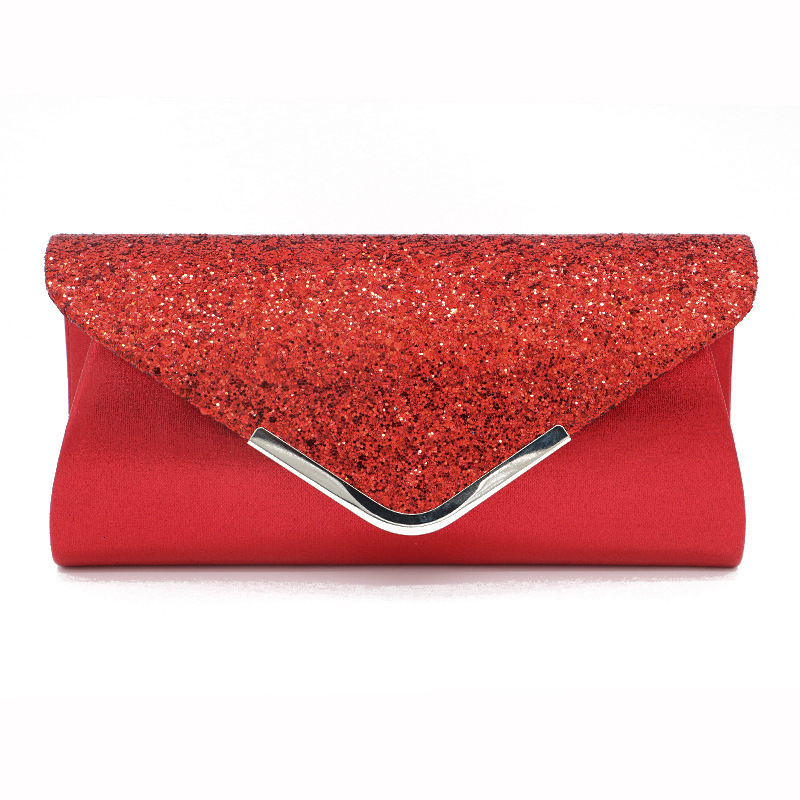 Evening Bags Women's Glitter Shimmer Envelope Ladies Sequins Party Prom Smart Jane Clutch Bag Handbag 230220, Silver
Evening Bags Women's Glitter Shimmer Envelope Ladies Sequins Party Prom Smart Jane Clutch Bag Handbag 230220, Silver