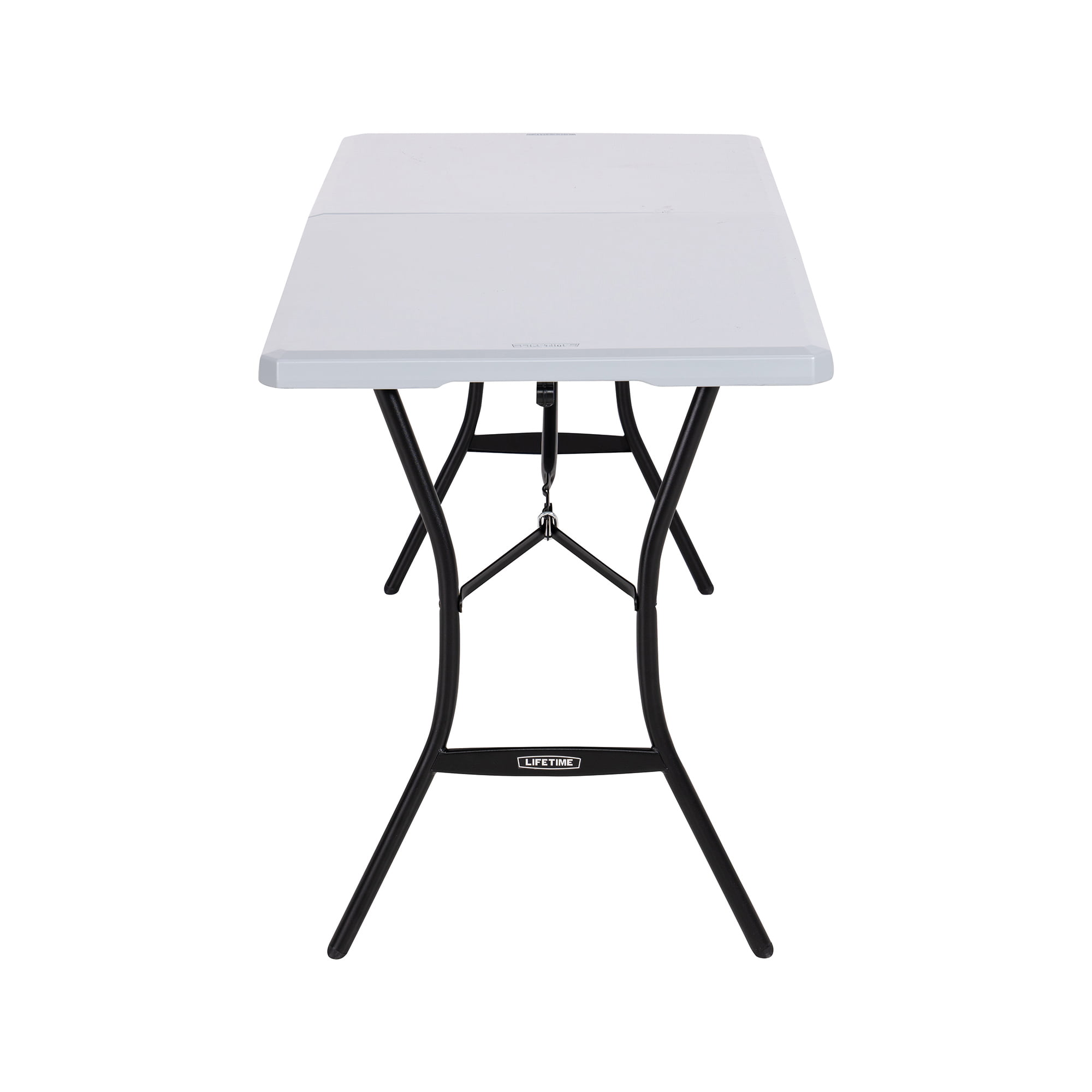 5 Foot Fold In Half Table Gray 80861 heated camping chair