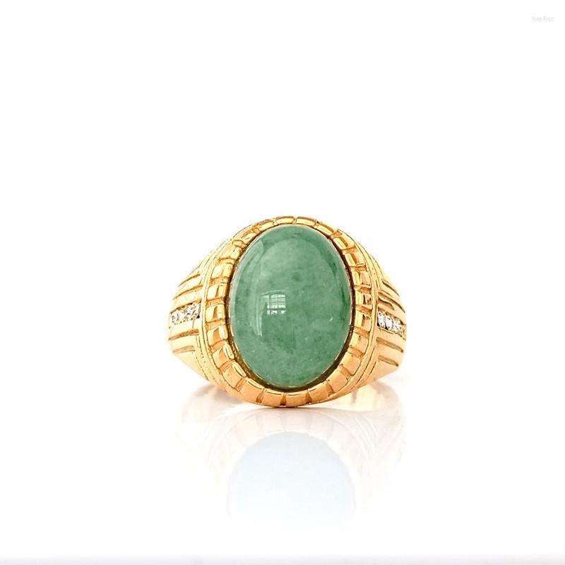 Cluster Rings Brand Stainless Steel Ring Gold Green Stone For Men Women Jewelry Fashion Luxury Punk Hip Hop Gothic Wedding A5
Cluster Rings Brand Stainless Steel Ring Gold Green Stone For Men Women Jewelry Fashion Luxury Punk Hip Hop Gothic Wedding A5