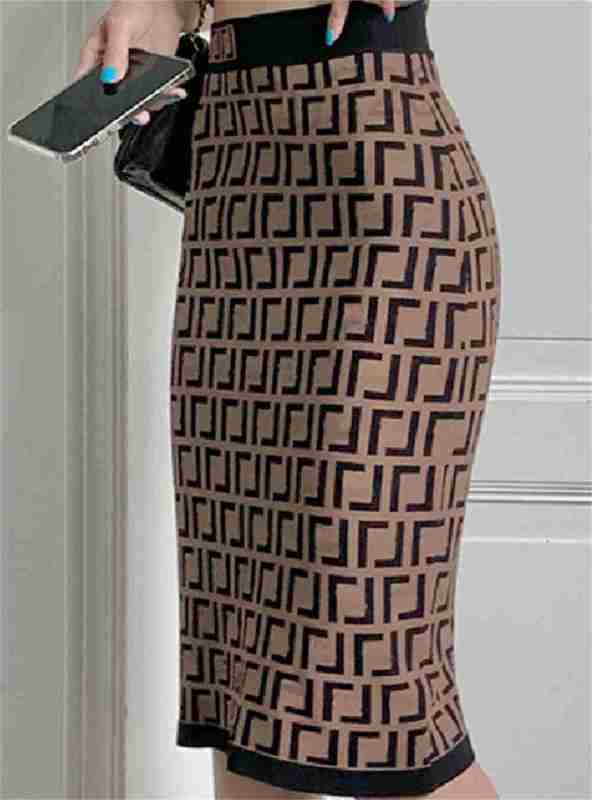 designer Designer Womens Dresses Elegant Chain Letter Party Dress Women's Fashion Half-length Skirt Solid Color Knit Step Package Hip Short Size S-XL 2PQY, Brown
designer Designer Womens Dresses Elegant Chain Letter Party Dress Women's Fashion Half-length Skirt Solid Color Knit Step Package Hip Short Size S-XL 2PQY, Brown