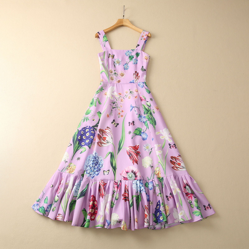 2023 Spring Pink Floral Print Beaded Dress Spaghetti Strap Square Neck Sequins Midi Casual Dresses S3F131623
2023 Spring Pink Floral Print Beaded Dress Spaghetti Strap Square Neck Sequins Midi Casual Dresses S3F131623