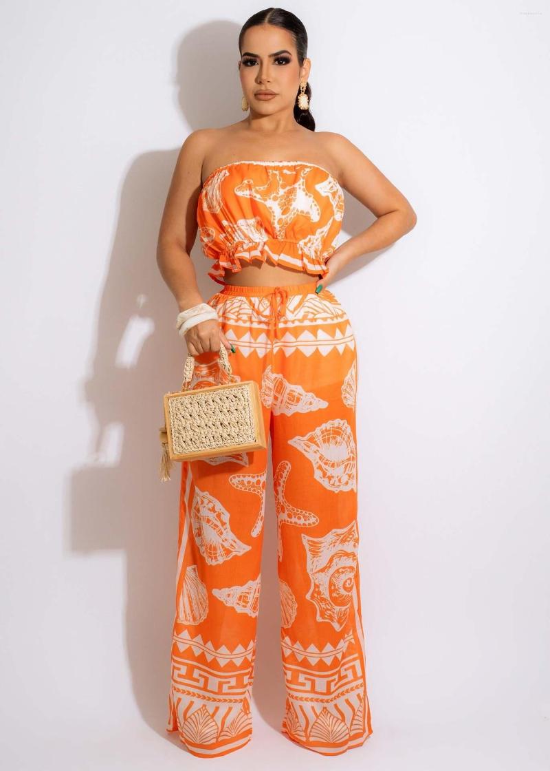 Women' Two Piece Pants Felyn 2023 Ins Internet Celebrity Famous 2 Pcs Pant Women Set Summer Print Tshirt And Strapless Wide Leg Casual, Blue
Women' Two Piece Pants Felyn 2023 Ins Internet Celebrity Famous 2 Pcs Pant Women Set Summer Print Tshirt And Strapless Wide Leg Casual, Blue
