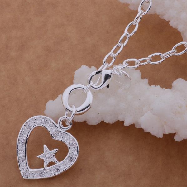 Chains Sterling Silver Necklace 925 Fashion Jewelry Many Heart With Star /bdkajura Bpcakgja AN562Chains
Chains Sterling Silver Necklace 925 Fashion Jewelry Many Heart With Star /bdkajura Bpcakgja AN562Chains