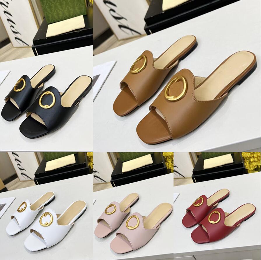 2023 Designer fashion round interlocking leather women's sandals summer flats fashion beach women's slippers, Customize
2023 Designer fashion round interlocking leather women's sandals summer flats fashion beach women's slippers, Customize