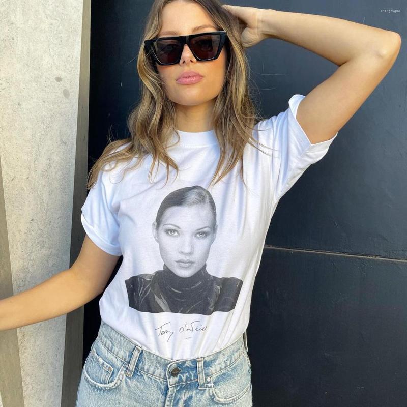 Women' T Shirts Portrait Graphic T-shirt Women Summer Cotton Tshirt 2023 Luxury Vintage Rock Tees Tops Femme Fashion Designer T-Shirts, White
Women' T Shirts Portrait Graphic T-shirt Women Summer Cotton Tshirt 2023 Luxury Vintage Rock Tees Tops Femme Fashion Designer T-Shirts, White
