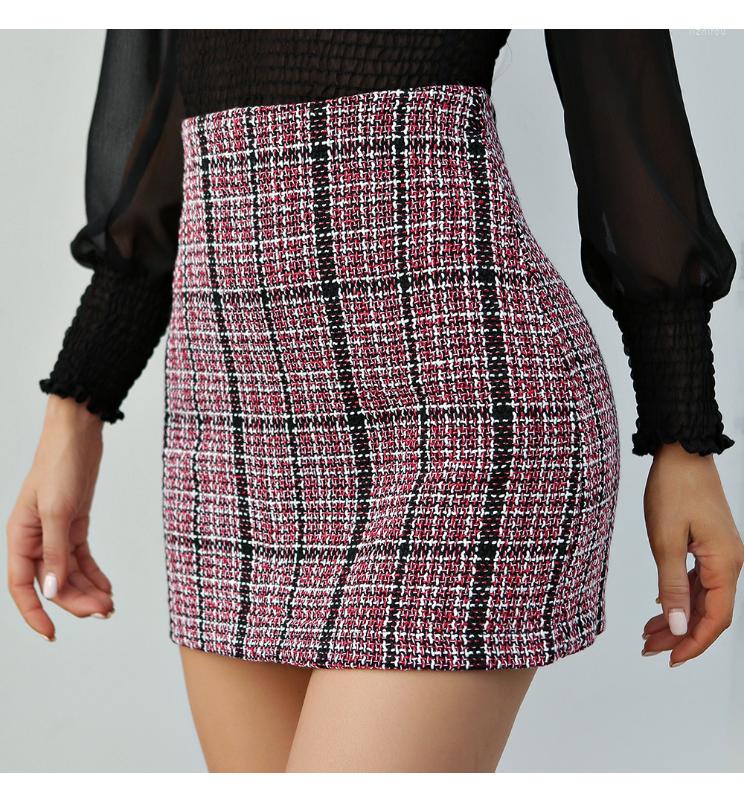 Skirts Fall Winter Plaid Wool Skirt Womens Thick Woolen Glitter Tweed Mini Saia Feminina, Black
Skirts Fall Winter Plaid Wool Skirt Womens Thick Woolen Glitter Tweed Mini Saia Feminina, Black