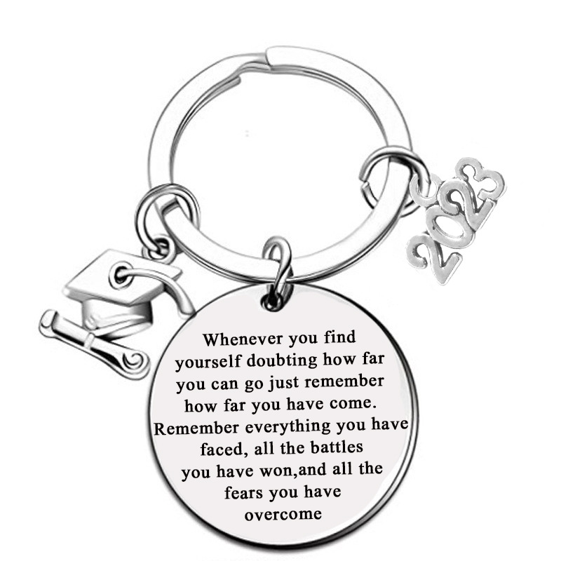 Key Rings Keychain 2023 Year Whenever You Find Yourself Graduation Gift for Student School College Women Men Stainless Steel Letter Chain
Key Rings Keychain 2023 Year Whenever You Find Yourself Graduation Gift for Student School College Women Men Stainless Steel Letter Chain