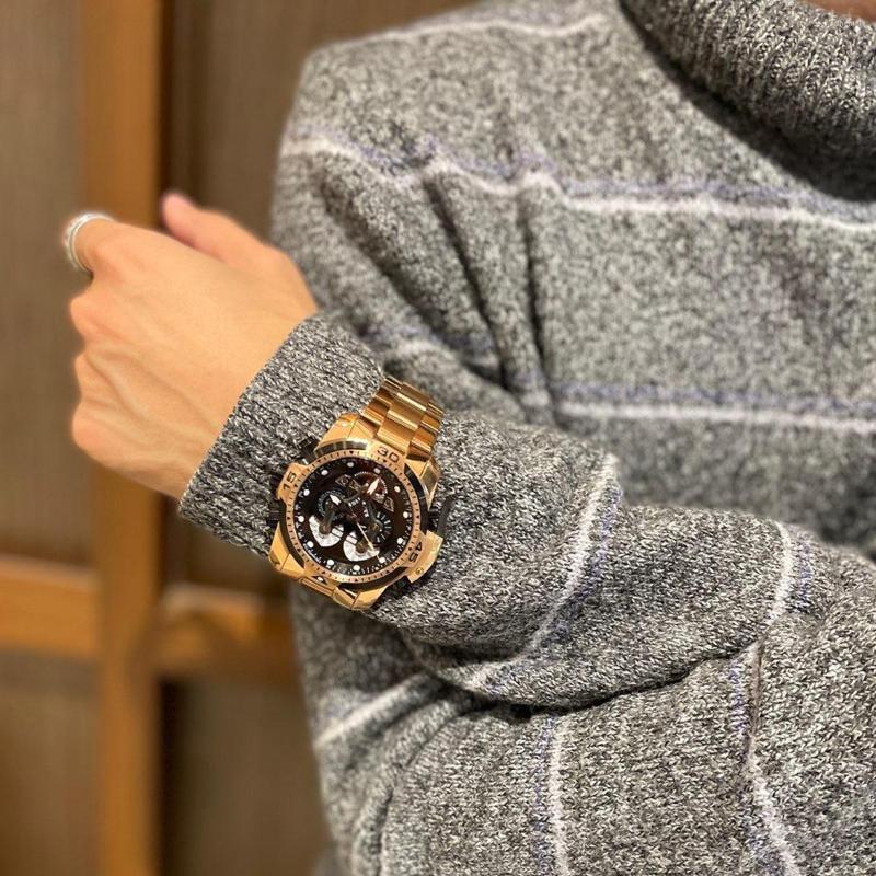 Wristwatches Reef Tiger/RT Brand Military Watches For Men Rose Gold Black Dial Bracelet Automatic RGA3503, Rga3503-ybyb
Wristwatches Reef Tiger/RT Brand Military Watches For Men Rose Gold Black Dial Bracelet Automatic RGA3503, Rga3503-ybyb