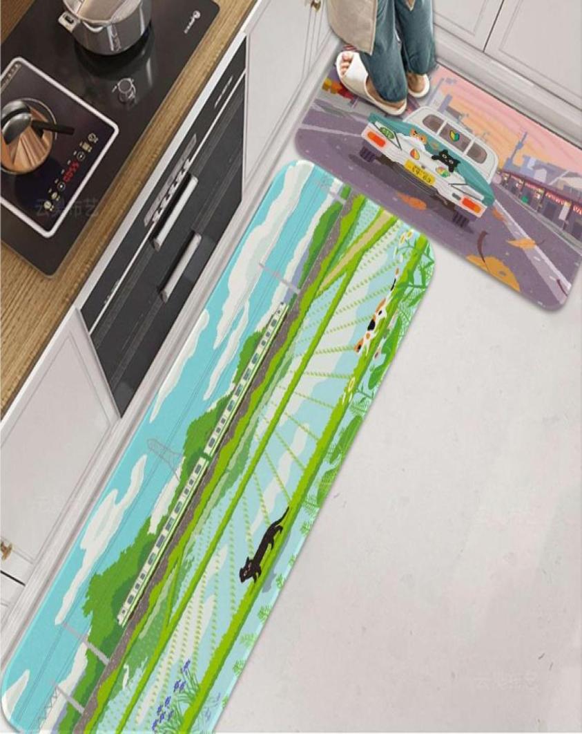 Carpets Green Plant Cat Printed Flannel Floor Mat Bathroom Decor Carpet NonSlip For Living Room Kitchen Welcome DoormatCarpets7557592, A4
Carpets Green Plant Cat Printed Flannel Floor Mat Bathroom Decor Carpet NonSlip For Living Room Kitchen Welcome DoormatCarpets7557592, A4