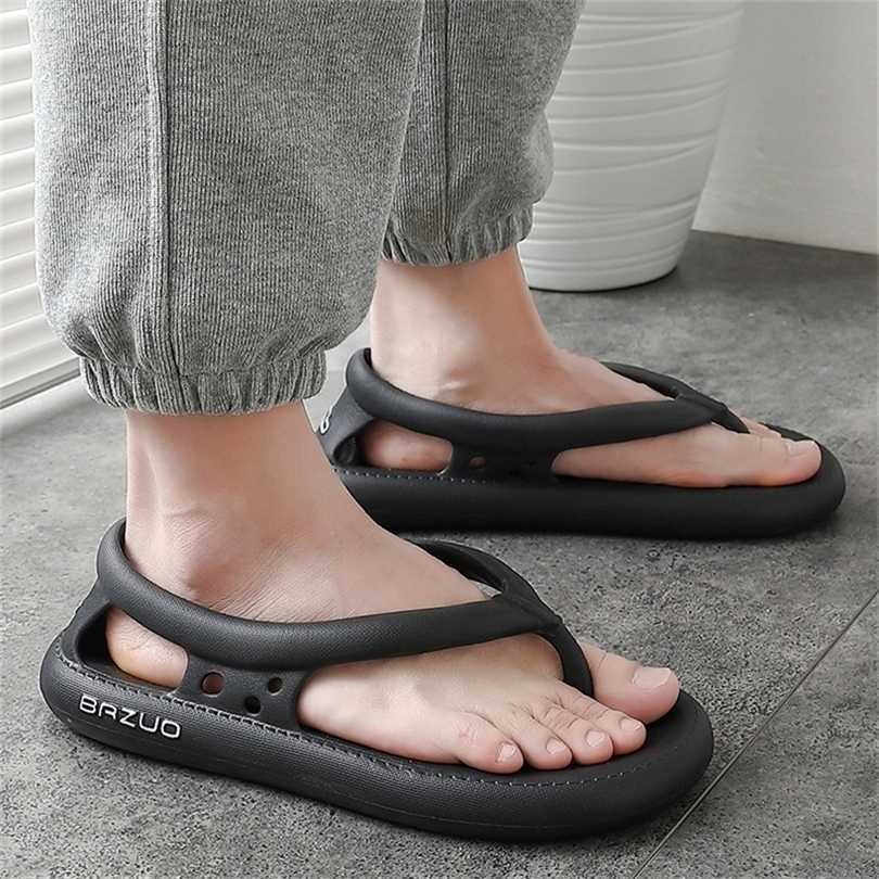 Summer Outdoor Men Flip Flops Fashion Sandal Couples Soft Thick Bottom Antislip Sole Beach Casual Home Slipper 220614, 5942 khaki
Summer Outdoor Men Flip Flops Fashion Sandal Couples Soft Thick Bottom Antislip Sole Beach Casual Home Slipper 220614, 5942 khaki
