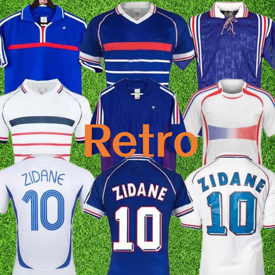 1998 france retro soccer jerseys 1982 84 86 88 90 96 98 00 02 04 06 ZIDANE HENRY MAILLOT DE FOOT POGBA football shirt REZEGUET DESAILLY french club Classic Vintage Jersey
1998 france retro soccer jerseys 1982 84 86 88 90 96 98 00 02 04 06 ZIDANE HENRY MAILLOT DE FOOT POGBA football shirt REZEGUET DESAILLY french club Classic Vintage Jersey
