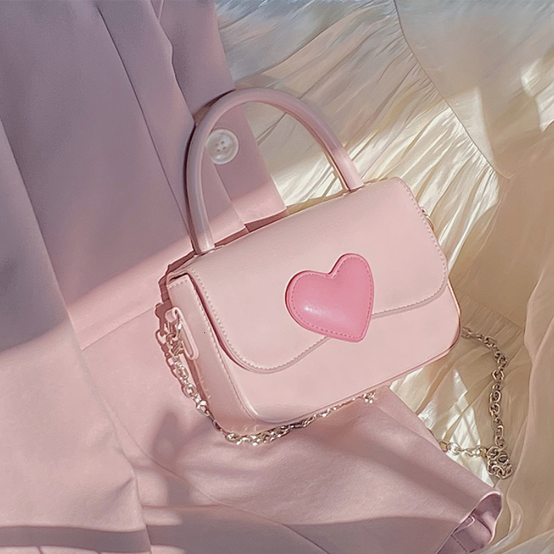 Evening Bags Pink Heart Girly Small Square Shoulder Bag Fashion Love Women Tote Purse Handbags Female Chain Top Handle Messenger Gift 230220
Evening Bags Pink Heart Girly Small Square Shoulder Bag Fashion Love Women Tote Purse Handbags Female Chain Top Handle Messenger Gift 230220