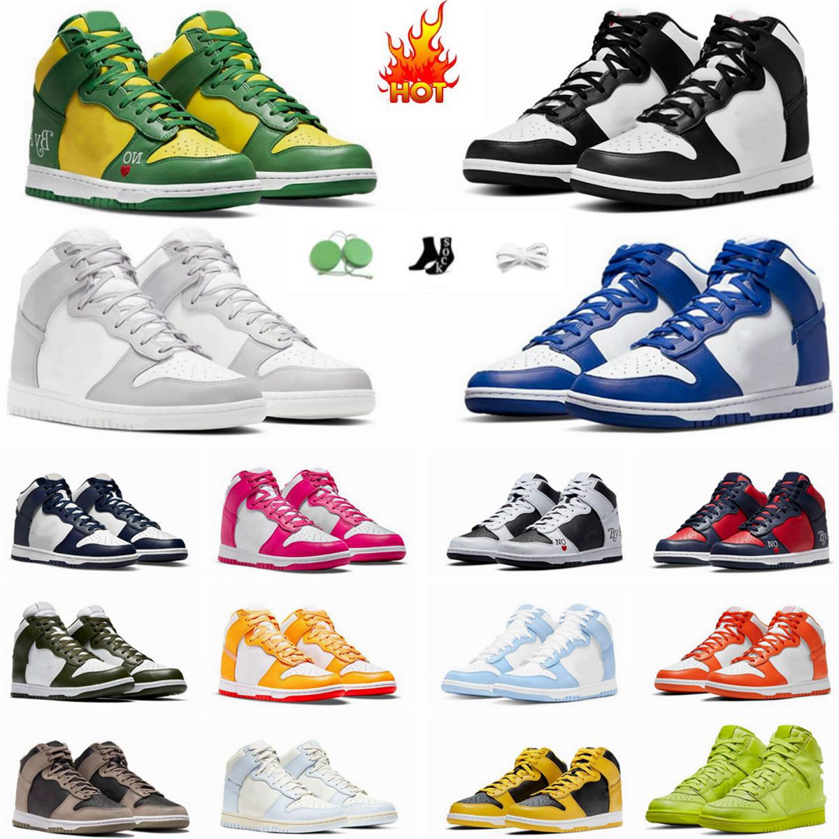 Men's and women's SB high top basketball shoes brand sports outdoor casual shoes Midnight Navy Panda Crimson Tint Dark Russet Game Royal Syracuse sports sb shoe
Men's and women's SB high top basketball shoes brand sports outdoor casual shoes Midnight Navy Panda Crimson Tint Dark Russet Game Royal Syracuse sports sb shoe