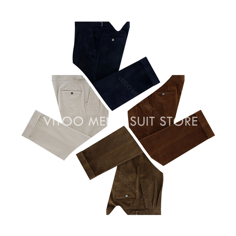 Men's Suits & Blazers Winter Warm Corduroy Men Pant Solid Color/Suit Business Wedding Slim Homme Costume/Formal Male Trousers Clothing/A Pai, Custom made
Men's Suits & Blazers Winter Warm Corduroy Men Pant Solid Color/Suit Business Wedding Slim Homme Costume/Formal Male Trousers Clothing/A Pai, Custom made