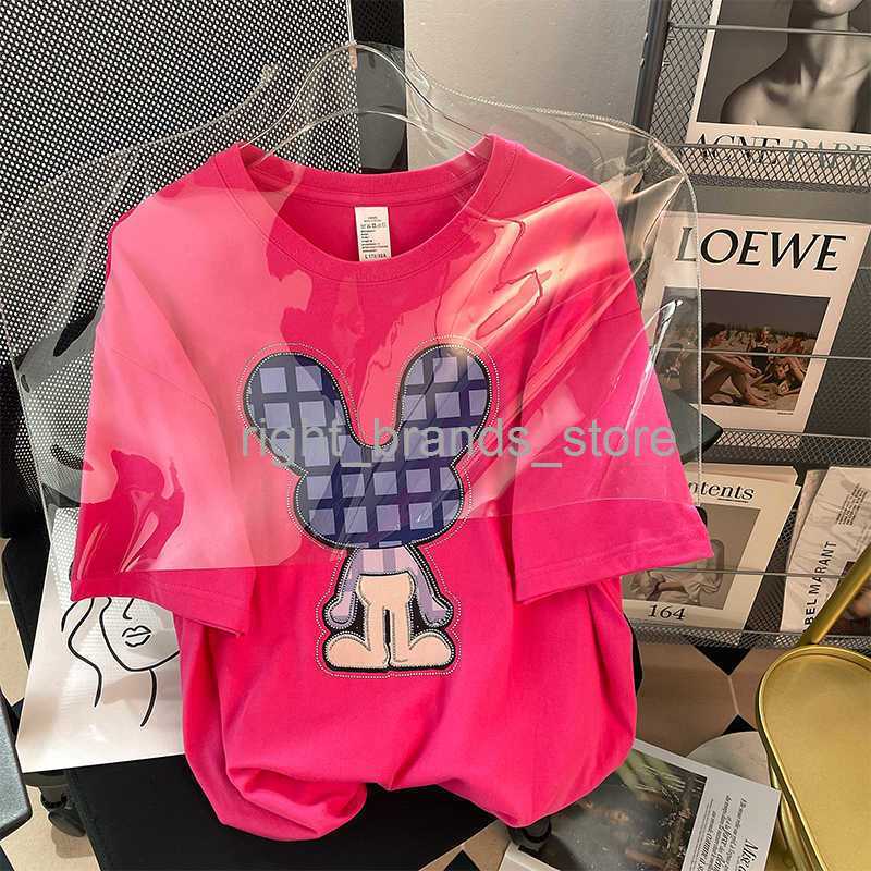 Women's T-Shirt Women's T-Shirt New Summer Women Short Sleeve Tops Cotton Tshirt Korean Style Lady Clothes Luxury Sequined Beading Tee Shirt Girl0220V23, Apricot
Women's T-Shirt Women's T-Shirt New Summer Women Short Sleeve Tops Cotton Tshirt Korean Style Lady Clothes Luxury Sequined Beading Tee Shirt Girl0220V23, Apricot