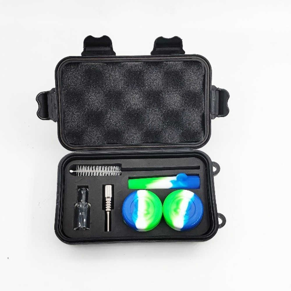 Tobacco Bag Set Wax Container food grade silicone material mini Silicone pipe with Titanium nail Storage Jar cleaner Smoking Pipe
Tobacco Bag Set Wax Container food grade silicone material mini Silicone pipe with Titanium nail Storage Jar cleaner Smoking Pipe
