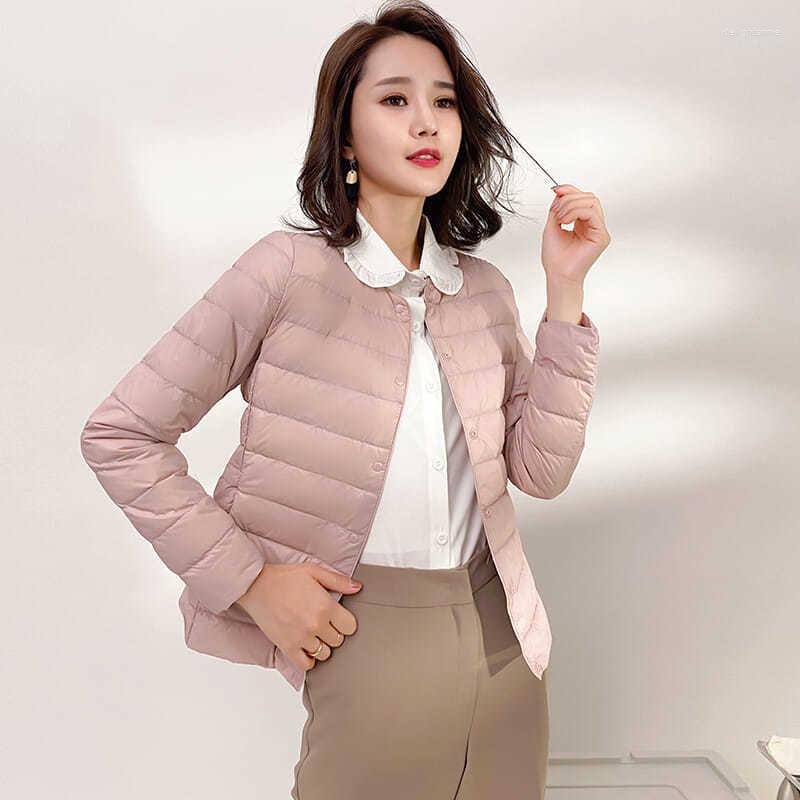 Women's Down 2023 Women Winter Lightweight Warm Coats Female O-neck White Duck Jackets Ladies Short Solid Color Outwear Q982, Black
Women's Down 2023 Women Winter Lightweight Warm Coats Female O-neck White Duck Jackets Ladies Short Solid Color Outwear Q982, Black