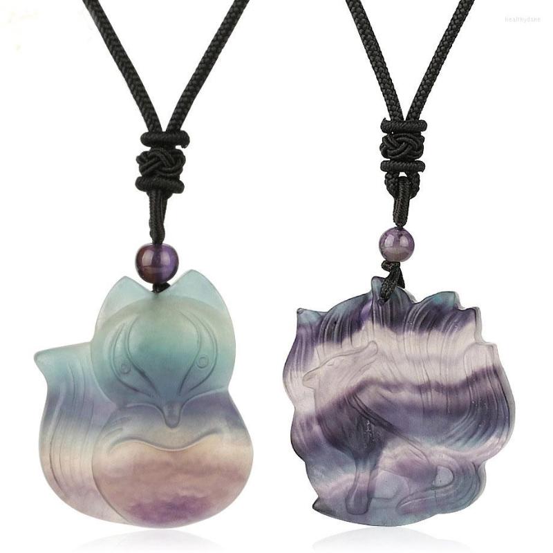 Pendant Necklaces Casual Natural Fluorite Necklace Or Flower Design Rope Chain Jewelry For Men Women
Pendant Necklaces Casual Natural Fluorite Necklace Or Flower Design Rope Chain Jewelry For Men Women