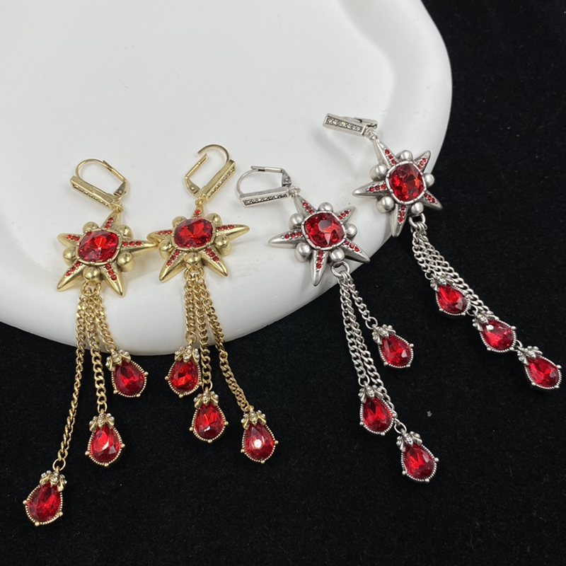 Women Tassel Charm Fashion Shiny Big Ruby Pendant Earring Wedding Engagement Bridal Jewelry
Women Tassel Charm Fashion Shiny Big Ruby Pendant Earring Wedding Engagement Bridal Jewelry