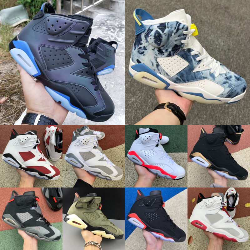 Top Quality JUMPMAN 6 6s Mens Basketball Shoes Midnight Navy Georgetown Cool Grey Black Infrared UNC White Red Oreo Electric Green Carmine Chrome Designer Sneakers, As photo 20
Top Quality JUMPMAN 6 6s Mens Basketball Shoes Midnight Navy Georgetown Cool Grey Black Infrared UNC White Red Oreo Electric Green Carmine Chrome Designer Sneakers, As photo 20