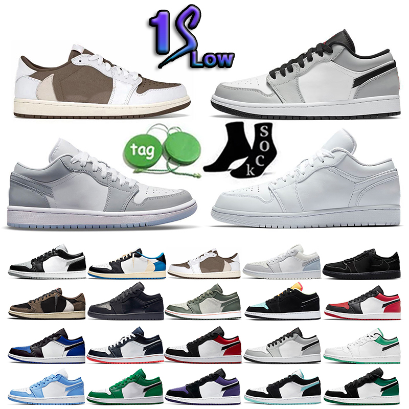 Reverse Mocha 1s Jumpman 1 Low Basketball Shoes Black Phantom Triple White Shadow Toe Bred University Blue Lighe Smoke Grey Navy Sports Men Women Sneakers
Reverse Mocha 1s Jumpman 1 Low Basketball Shoes Black Phantom Triple White Shadow Toe Bred University Blue Lighe Smoke Grey Navy Sports Men Women Sneakers