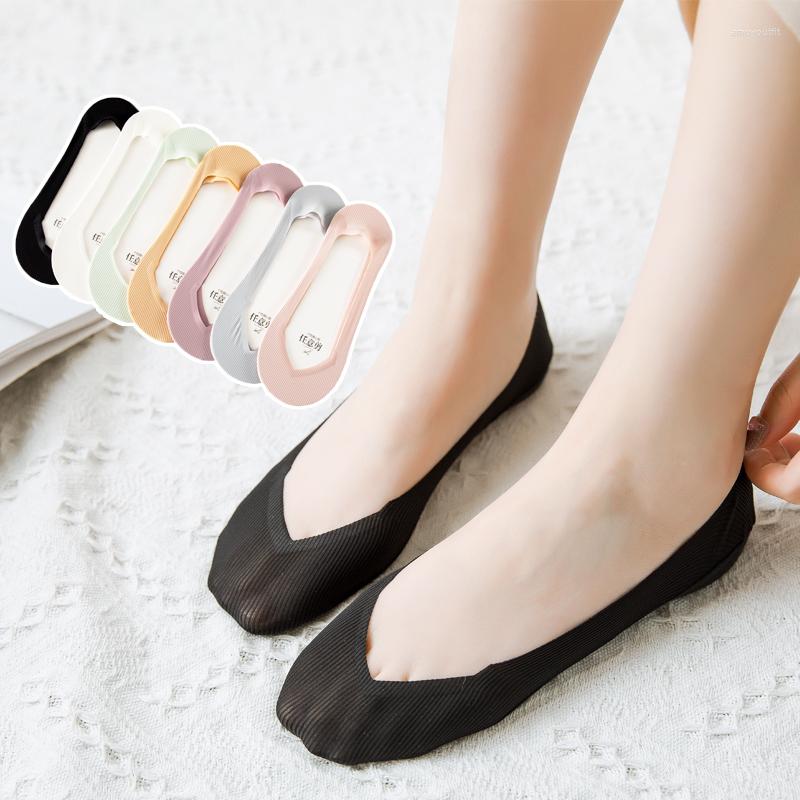 Women Socks 5 Pairs Of Women's Cotton Invisible Don't Show In Summer Candy Solid Silicone Antiskid Ankle Thin Boat Fashion
Women Socks 5 Pairs Of Women's Cotton Invisible Don't Show In Summer Candy Solid Silicone Antiskid Ankle Thin Boat Fashion
