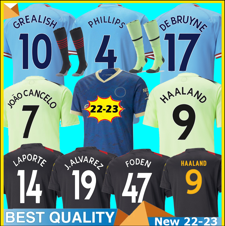 22 23 AKANJI PHILLIPS HAALAND SOCCER JERSEYS GREALISH STERLING ManchesterES MANS CITIES MAHREZ G.JESUS DE BRUYNE FODEN 2022 2023 football shirts kids kits Uniforms, Home+patch
22 23 AKANJI PHILLIPS HAALAND SOCCER JERSEYS GREALISH STERLING ManchesterES MANS CITIES MAHREZ G.JESUS DE BRUYNE FODEN 2022 2023 football shirts kids kits Uniforms, Home+patch