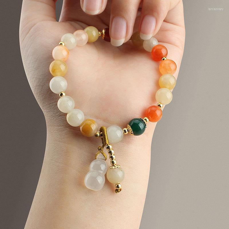 Strand Ethnic Natural Jade Gourd Pendant Multicolor Agate Chalcedony Aquamarine Crystal For Women Fine Jewelry
Strand Ethnic Natural Jade Gourd Pendant Multicolor Agate Chalcedony Aquamarine Crystal For Women Fine Jewelry