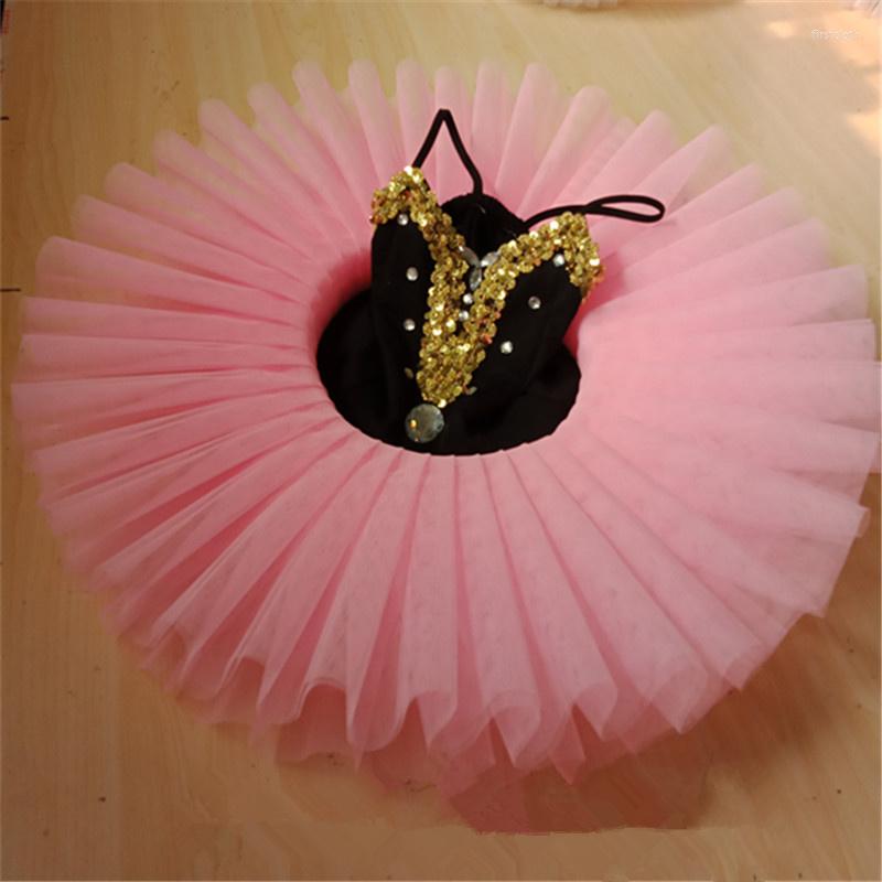Stage Wear Children Ballet Skirt Performance Costume Little Swan Dance Tutu Fluffy Gauze Suspenders Sequined Princess Ski, Black and white
Stage Wear Children Ballet Skirt Performance Costume Little Swan Dance Tutu Fluffy Gauze Suspenders Sequined Princess Ski, Black and white