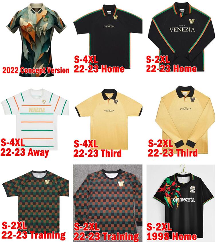 22/23 Venezia FC soccer Jerseys men kids kits Concept Version Venice 1998 99 ARAMU FORTE Fiordilino PERETZ HEYMANS TESSMANN CRNIGOI 2022 FOOTBALL SHIRTS 666
22/23 Venezia FC soccer Jerseys men kids kits Concept Version Venice 1998 99 ARAMU FORTE Fiordilino PERETZ HEYMANS TESSMANN CRNIGOI 2022 FOOTBALL SHIRTS 666
