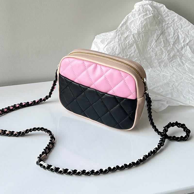 Classic Women Mini Splice Crossbody 23 Camera Bag Matelasse Chain Leather Quilted Shopping Travel One Shoulder Luxury Designer Handbags Coin Purse Clutch 18CM, Box
Classic Women Mini Splice Crossbody 23 Camera Bag Matelasse Chain Leather Quilted Shopping Travel One Shoulder Luxury Designer Handbags Coin Purse Clutch 18CM, Box