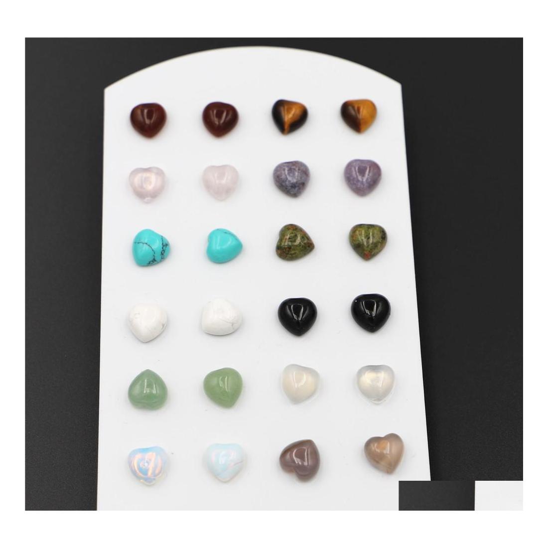 Stud 8X8Mm Natural Stone Crystal Tiger Eye Rose Quartz Turquoises Amethyst Red Agate Beads Earring For Women Earrings Drop Delivery J Dhy41
Stud 8X8Mm Natural Stone Crystal Tiger Eye Rose Quartz Turquoises Amethyst Red Agate Beads Earring For Women Earrings Drop Delivery J Dhy41