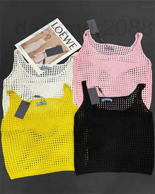 Women' Tanks & Camis Designer Tops Hollow out Vests To Super-Fashionable Sexy T-Shirts With Triangular Embroidered Letters Colors HURV, Yellow
Women' Tanks & Camis Designer Tops Hollow out Vests To Super-Fashionable Sexy T-Shirts With Triangular Embroidered Letters Colors HURV, Yellow