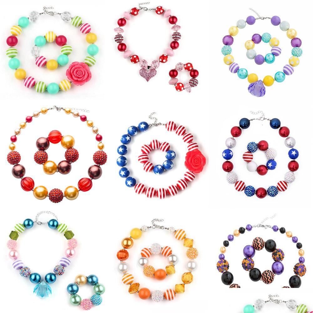 Jewelry 60 Design Baby Girl Pendant Chunky Bead Necklace Bracelet American Flag Unicorn Diamond Rose Skull Head Bow Bubblegum Toddle Dhaqw, Remark or randomly
Jewelry 60 Design Baby Girl Pendant Chunky Bead Necklace Bracelet American Flag Unicorn Diamond Rose Skull Head Bow Bubblegum Toddle Dhaqw, Remark or randomly