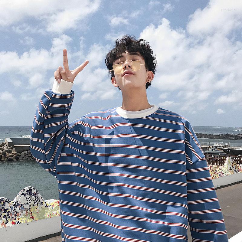 Men' Hoodies 2023 Casual Stripe Printing Round Neck Long Sleeves Cotton Clothes Youth Loose Pullover Sweatshirts Size -2XL, Blue
Men' Hoodies 2023 Casual Stripe Printing Round Neck Long Sleeves Cotton Clothes Youth Loose Pullover Sweatshirts Size -2XL, Blue
