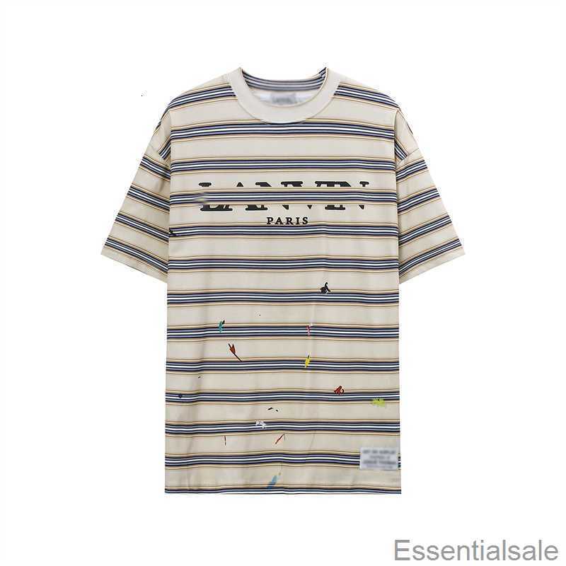 2023 Summer Mens Lanvins T-shirts Designer Embroidery Stripe Short Sleeve Casual Oversize Cotton t Shirt Womens Tees Luxury Men Hip Hop Top Mt4q, Beige
2023 Summer Mens Lanvins T-shirts Designer Embroidery Stripe Short Sleeve Casual Oversize Cotton t Shirt Womens Tees Luxury Men Hip Hop Top Mt4q, Beige