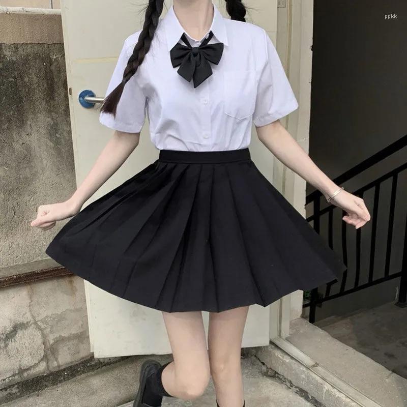 Skirts Japanese Jk Summer High Waist Gothic School Preppy Style A-Line Pleated Mini Cute Girl Skirt Vintage Kawaii Student Female, Black
Skirts Japanese Jk Summer High Waist Gothic School Preppy Style A-Line Pleated Mini Cute Girl Skirt Vintage Kawaii Student Female, Black