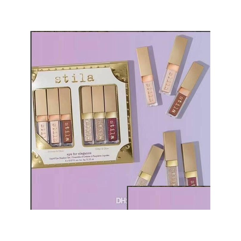 Eye Shadow 6 8 Colors Stila For Elegance Makeup Limited Liquid Sets Cosmetics Earth Color Eyeshadow Makeups Set Drop Delivery Health Dhsls, 6 colors/set
Eye Shadow 6 8 Colors Stila For Elegance Makeup Limited Liquid Sets Cosmetics Earth Color Eyeshadow Makeups Set Drop Delivery Health Dhsls, 6 colors/set