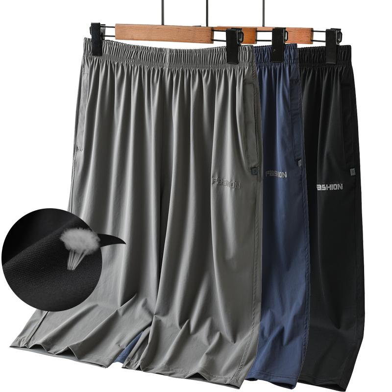 Men's Shorts Elastic Seven-point Summer Breeches Clothing Nylon Black Grey Spandex Sweat ShortsMen's, Grey7sugan
Men's Shorts Elastic Seven-point Summer Breeches Clothing Nylon Black Grey Spandex Sweat ShortsMen's, Grey7sugan