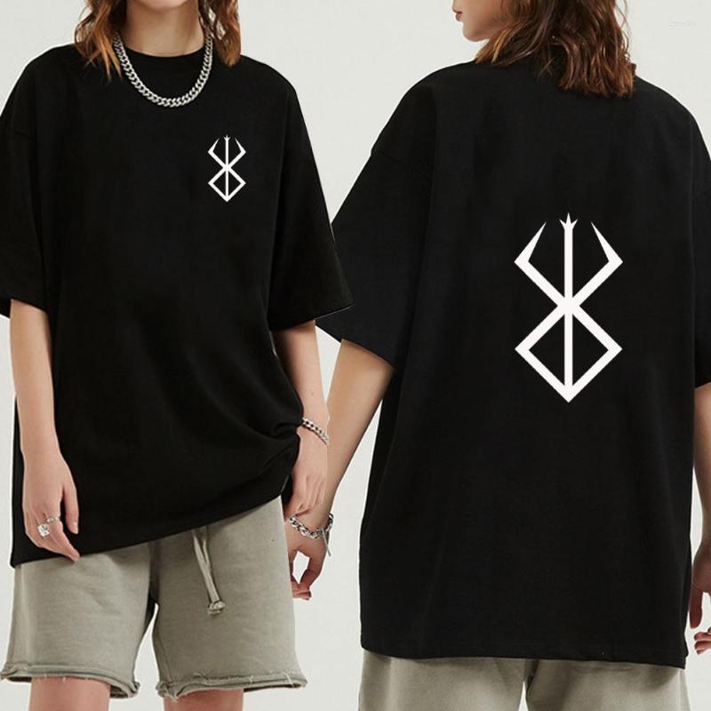 Men' T Shirts Shirt Unisex Berserk Logo Anime T-shirt O-neck Fashion Hip Hop Print Cloth, Black2
Men' T Shirts Shirt Unisex Berserk Logo Anime T-shirt O-neck Fashion Hip Hop Print Cloth, Black2