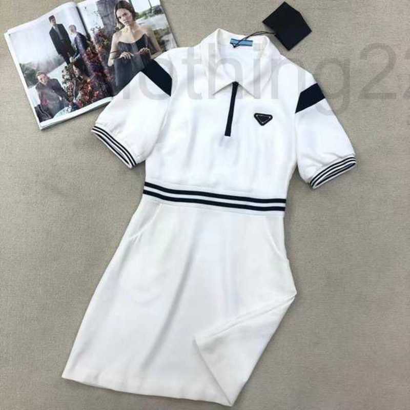 designer Fashion Women Dresses Short Skirt Waist for Spring Summer Sports Casual Style Button Zipper Loose Dress White Black TSYH
designer Fashion Women Dresses Short Skirt Waist for Spring Summer Sports Casual Style Button Zipper Loose Dress White Black TSYH