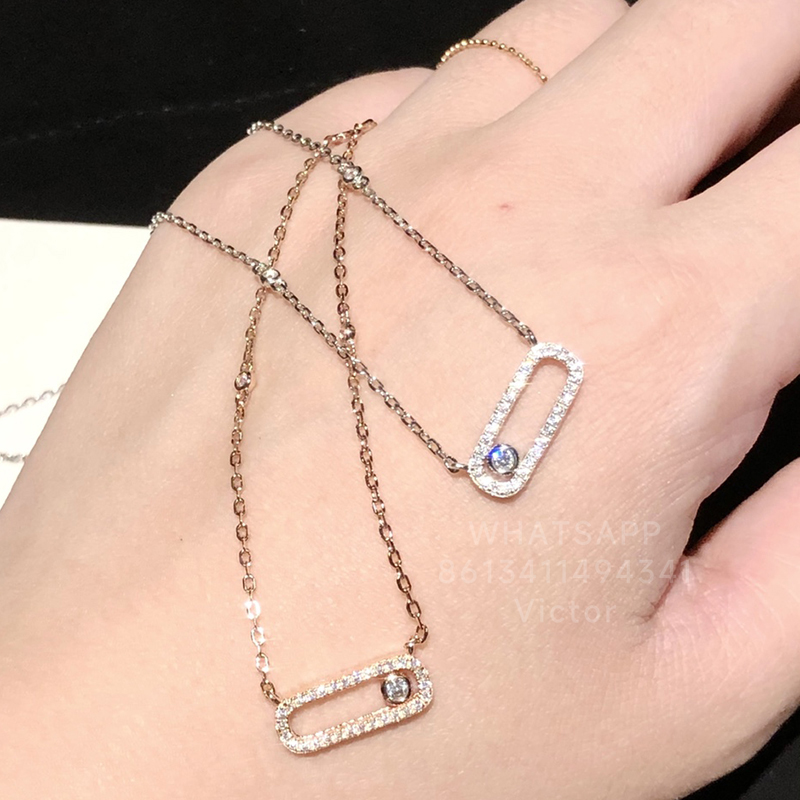 Messiika MOVE UNO necklace for woman designer diamond Sterling Silver T0P quality luxury brand designer Never fade gift for girlfriend 018
Messiika MOVE UNO necklace for woman designer diamond Sterling Silver T0P quality luxury brand designer Never fade gift for girlfriend 018