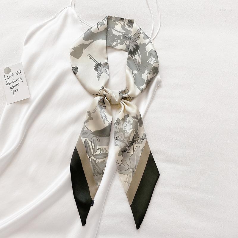 Scarves Fashion Hairband Neck Female Floral Print Neckerchief Bag Scarfs 10 140cm Long Skinny Wrist Ribbon Belt Scarf For Women
Scarves Fashion Hairband Neck Female Floral Print Neckerchief Bag Scarfs 10 140cm Long Skinny Wrist Ribbon Belt Scarf For Women