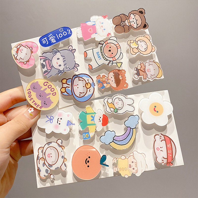 Cute Japanese Acrylic Brooch Trendy Pin Badge Accessories Cartoon Angel Girl Magician Long Ear Dog Anti-glare Kids Girl Brooch
Cute Japanese Acrylic Brooch Trendy Pin Badge Accessories Cartoon Angel Girl Magician Long Ear Dog Anti-glare Kids Girl Brooch