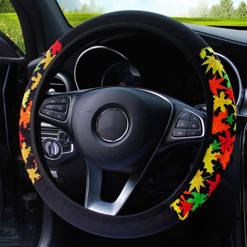 Steering Wheel Covers No Inner Ring Diving Material Fashion Color Matching Elastic Cover Car Handle
Steering Wheel Covers No Inner Ring Diving Material Fashion Color Matching Elastic Cover Car Handle