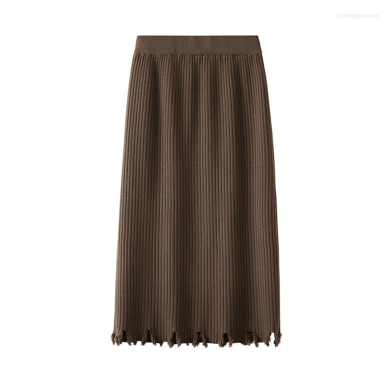 Skirts Mid Length High Waist Tassel Hem In Autumn And Winter 2023 Slim Straight Knit Skirt Women's Bag Buttocks Straig, Black
Skirts Mid Length High Waist Tassel Hem In Autumn And Winter 2023 Slim Straight Knit Skirt Women's Bag Buttocks Straig, Black