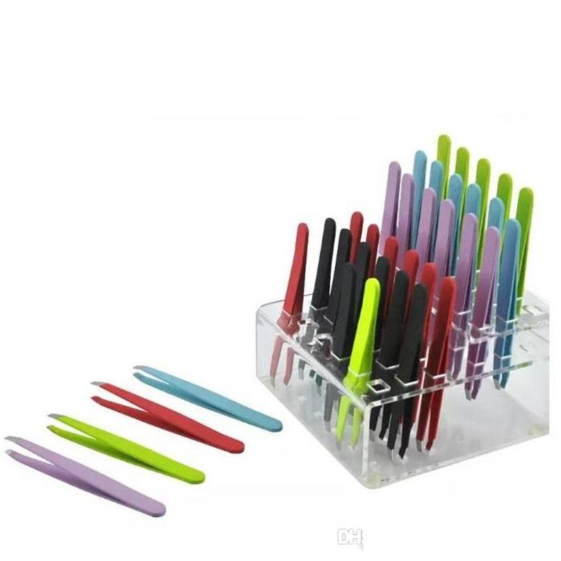Eyebrow Tools Stencils 24 Pcs Colorf Stainless Steel Slanted Tip Beauty Tweezers Hair Removal Drop Delivery Health Makeup Accessori Dhbzf
Eyebrow Tools Stencils 24 Pcs Colorf Stainless Steel Slanted Tip Beauty Tweezers Hair Removal Drop Delivery Health Makeup Accessori Dhbzf