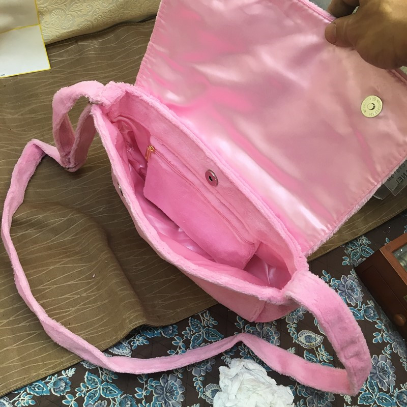 Fashion soft Shoulder bag classic winter 3 colors fur party bag flannel good quality plush
