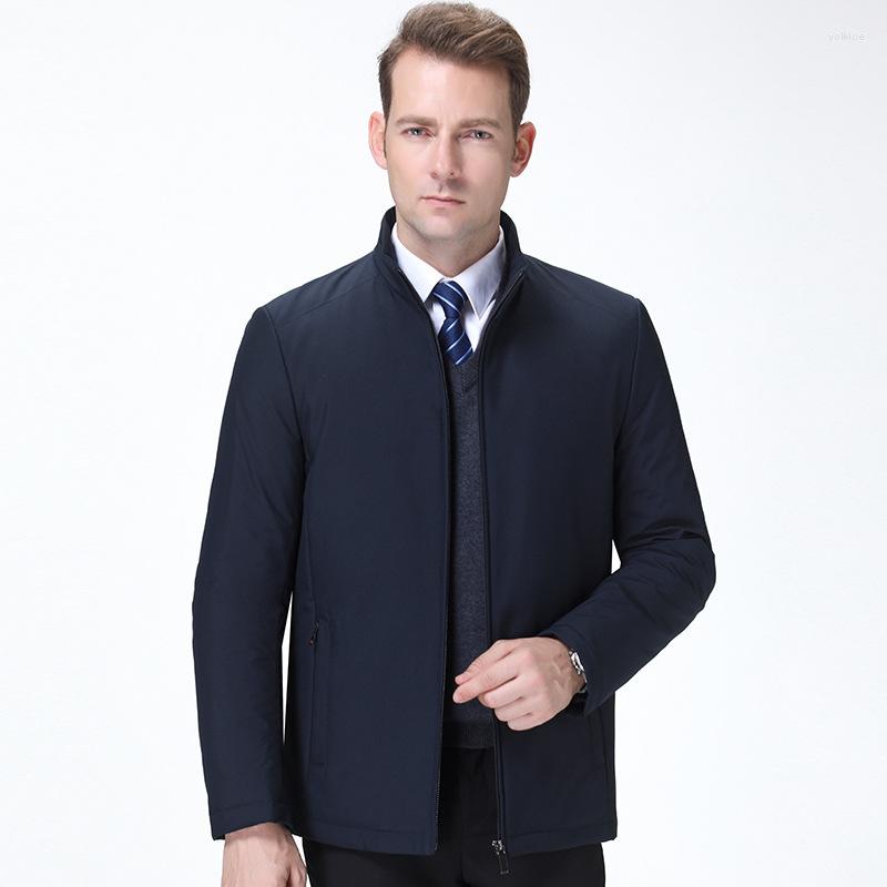 Men's Down Winter 2023 Cotton Padded Business Casual Coat, See chart