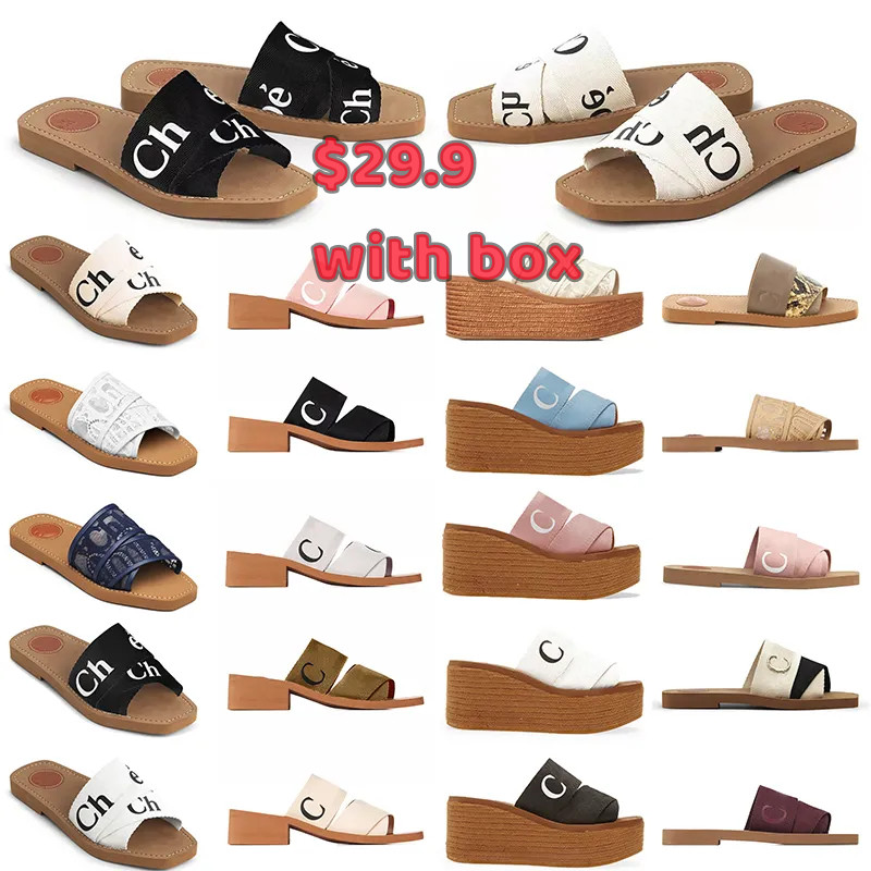 Luxury Designer Slippers for Women Sandals Ch0le Woody Flat Mules Slides Heels Wedge Woman Canvas Square Toe Lace Embroidery Summer Sandal Fashion Beach Shoes, Ch0le9
Luxury Designer Slippers for Women Sandals Ch0le Woody Flat Mules Slides Heels Wedge Woman Canvas Square Toe Lace Embroidery Summer Sandal Fashion Beach Shoes, Ch0le9
